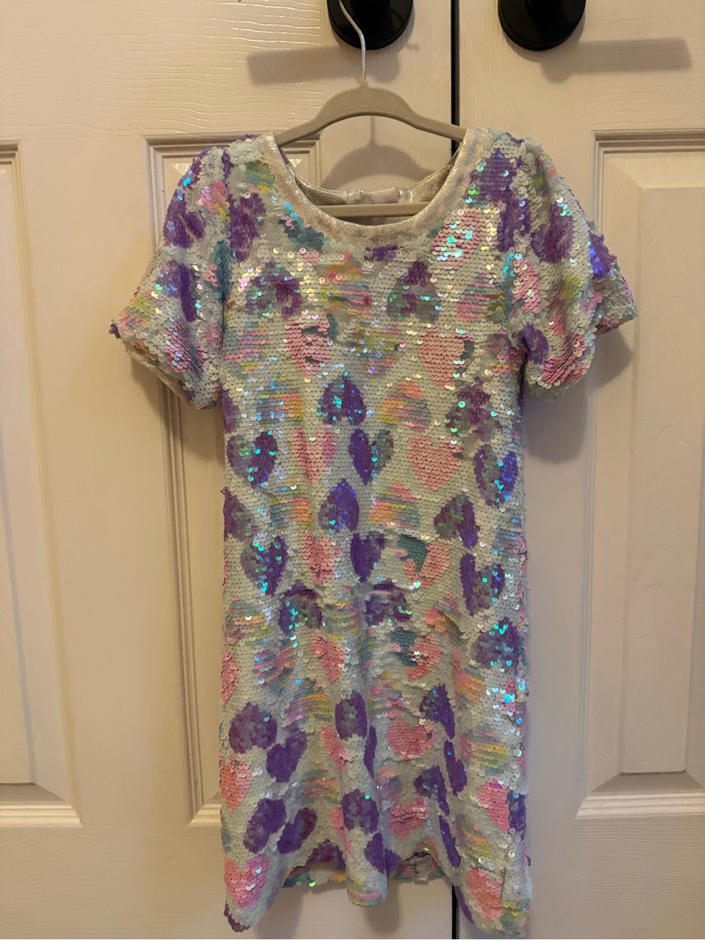 MIA New York Sequin Heart Dress